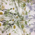 Sunflower Lace Embroidery Fabirc für Kleidung